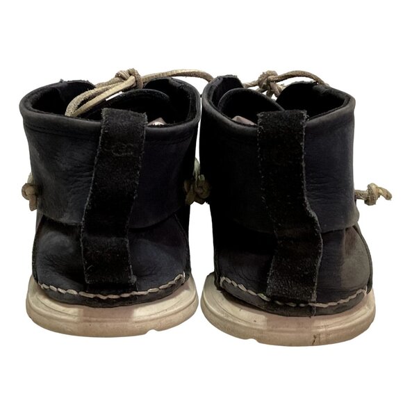 BLUE SUEDE UGG CHUCKA SHOES SZ 12 MOC BEACH LEATHER STYLE# 1001502 MENS - Picture 5 of 8